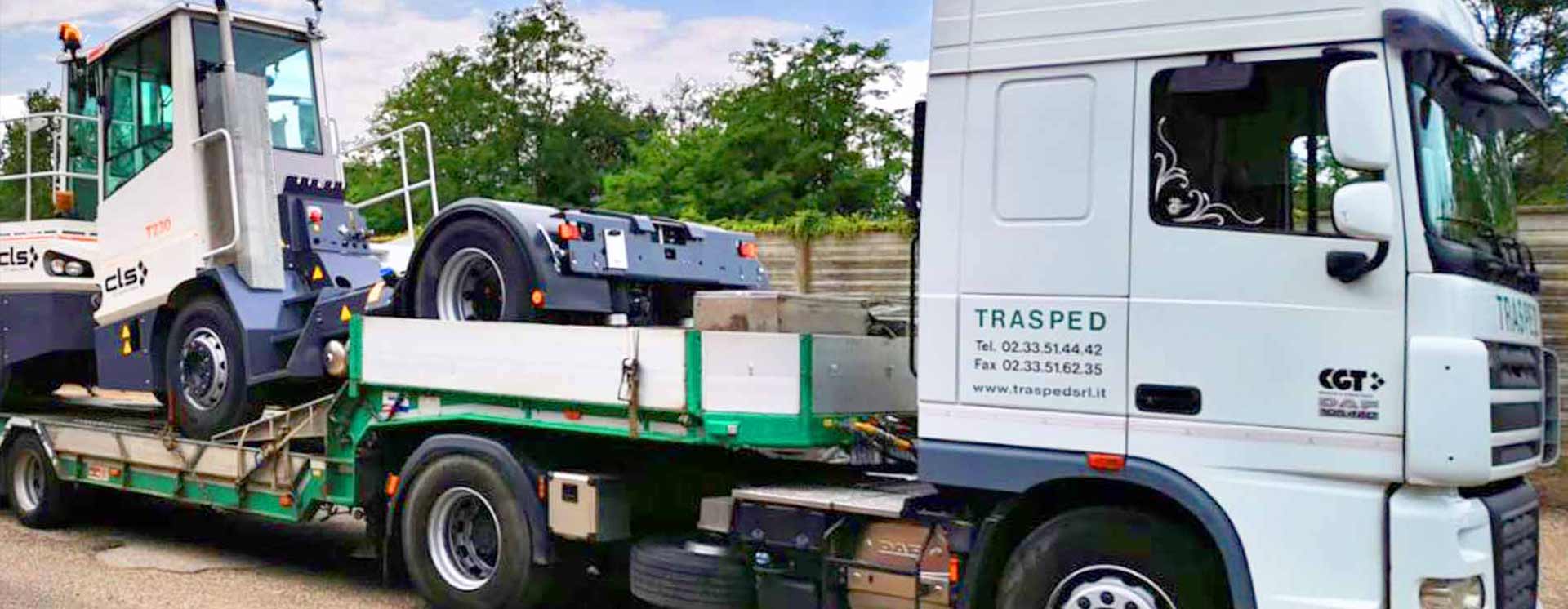 trasped trasporto con gru